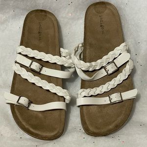 White strap Sandals